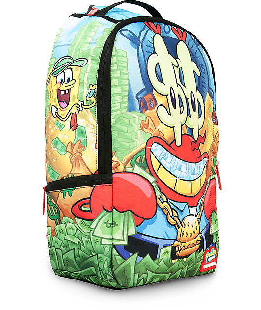 supreme spongebob backpack