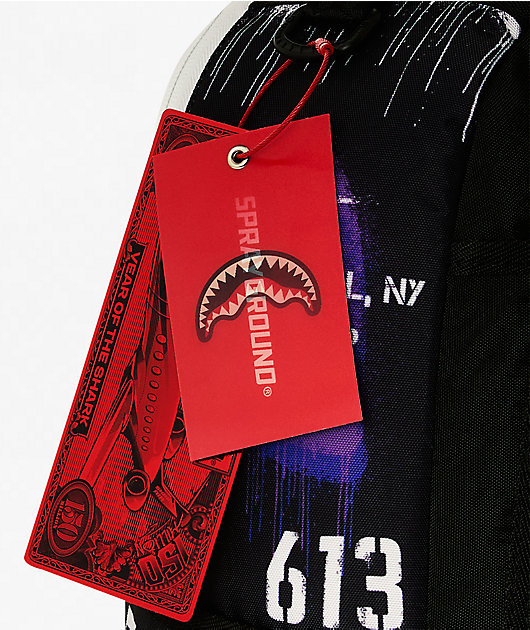 Sprayground Stencil Shark Attack Backpack