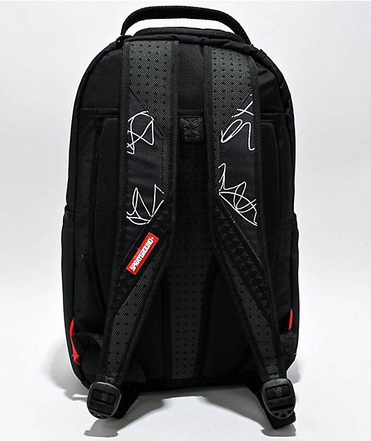 Sprayground Success Scribble Black Backpack | Zumiez