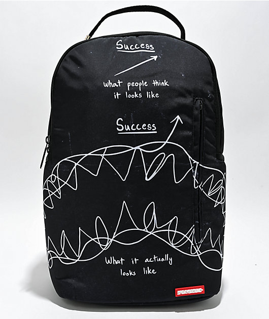 Sprayground Success Scribble Black Backpack