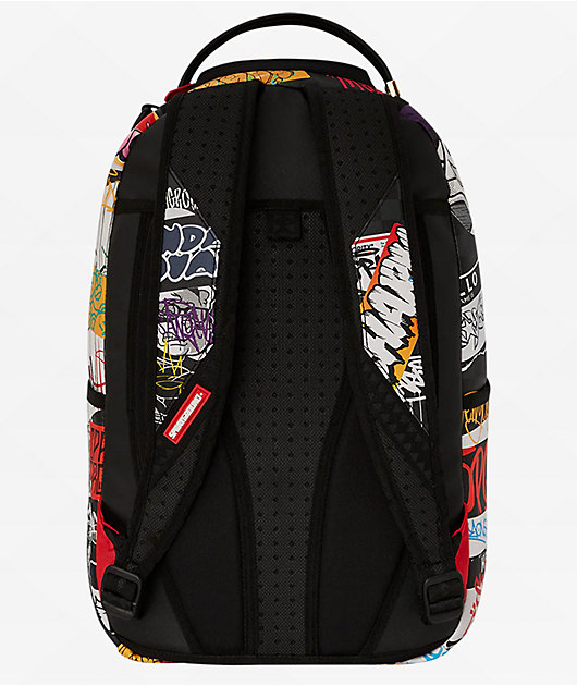 Sprayground Tagged Hello World V14 Backpack | Zumiez