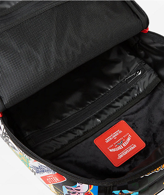 Sprayground Tagged Hello World V14 Backpack | Zumiez