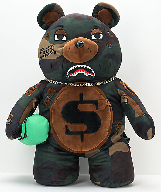 sprayground teddy bear