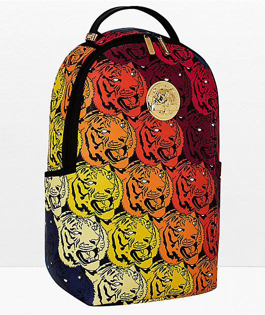 gold sprayground backpack