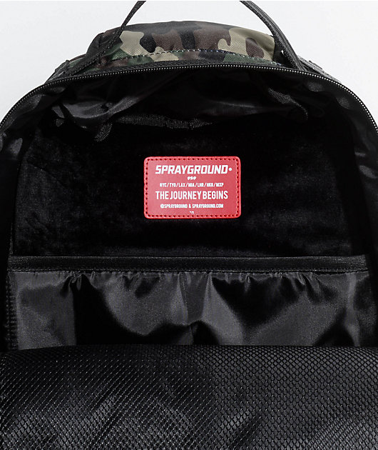 sprayground led backpack