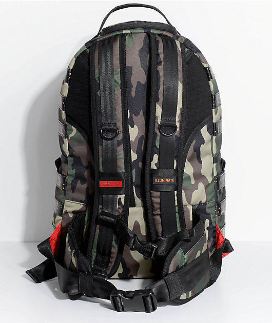 sprayground led backpack