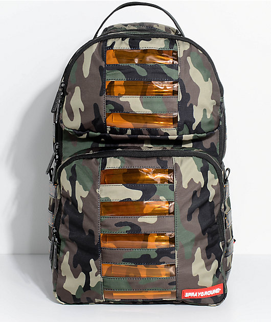 sprayground led backpack