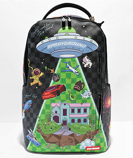 Sprayground Lotus Sharkmouth Pink Backpack