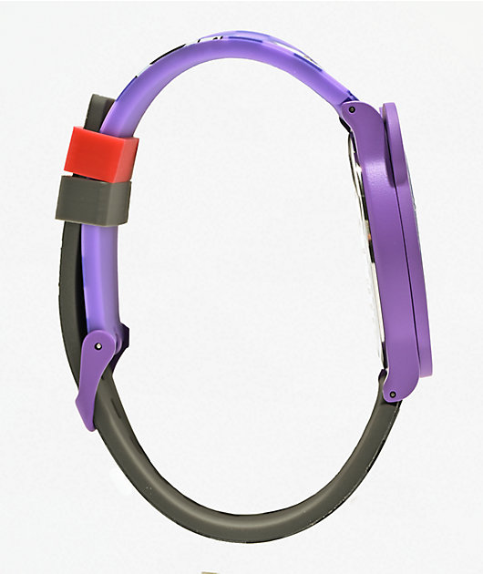 Sprayground WTF Purple Analog Watch
