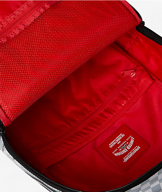 Sprayground Red Stencil Backpack