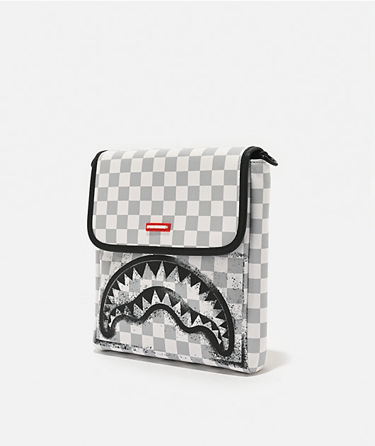 Sprayground Red Stencil Shark Messenger Bag