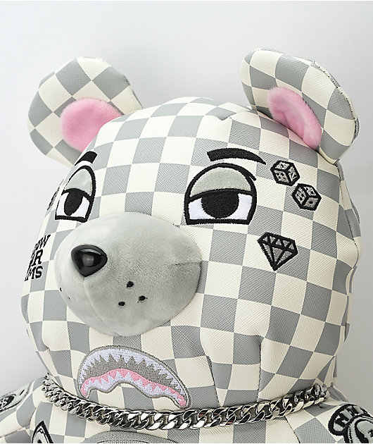 Sprayground XTC LA Palais White Bear Backpack | Zumiez