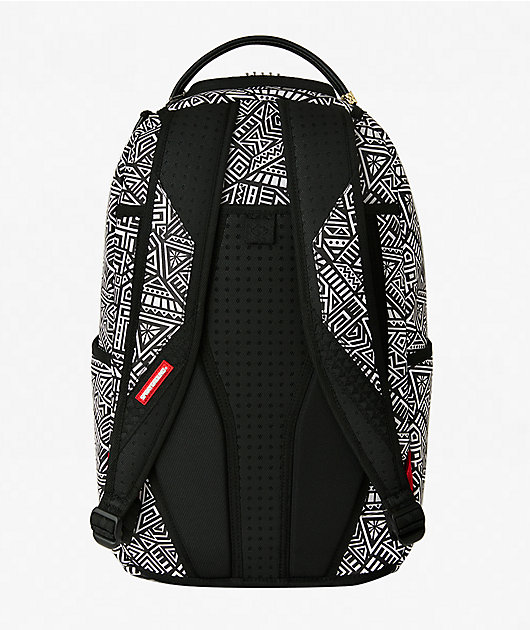 Sprayground x Sandflower A.I.4 Black Backpack