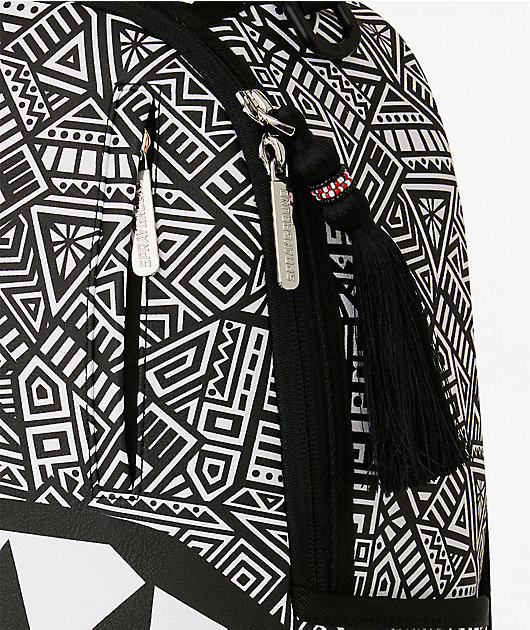 Sprayground x Sandflower A.I.4 Black Backpack