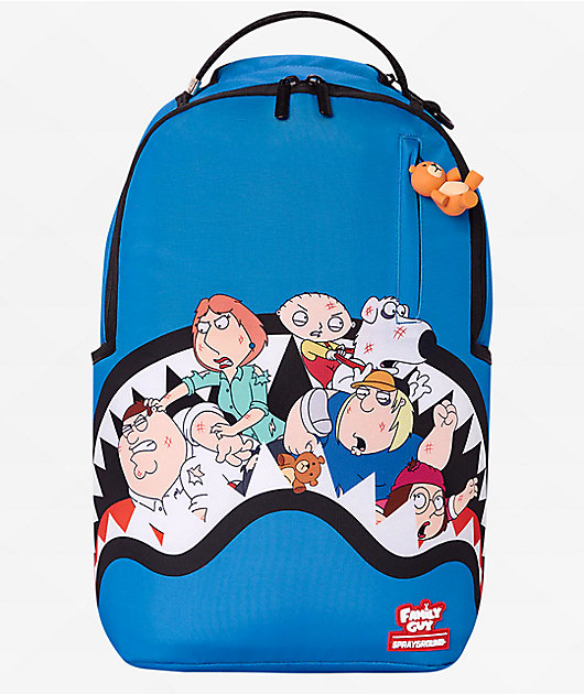 Sprayground x Family Guy Shark Backpack Zumiez