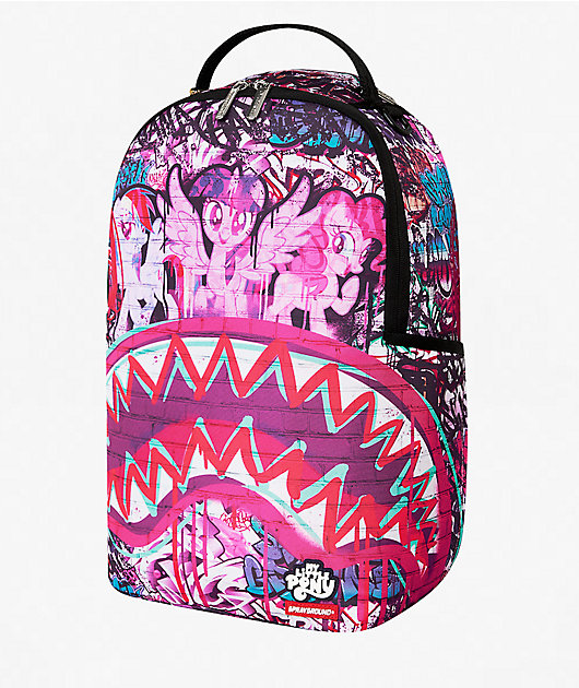 Sprayground x My Little Pony Graffiti Pink Backpack