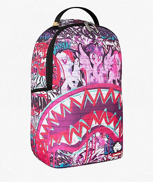 Sprayground x My Little Pony Graffiti Pink Backpack