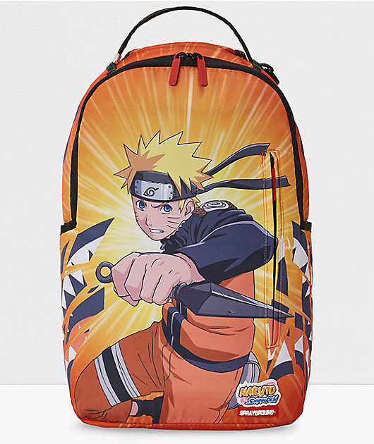  Naruto Unisex_Adult ECO 2.0 Symbol Backpack, Orange
