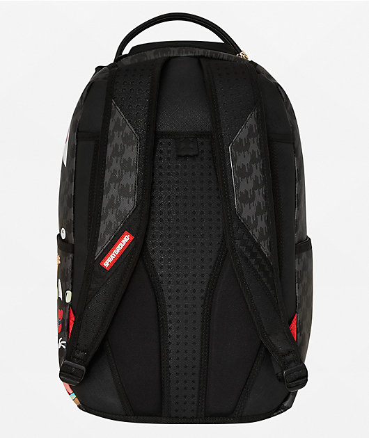 Sprayground x Nickelodeon 90s Crammed Black Backpack