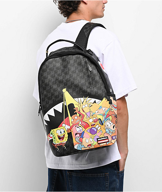 Sprayground x Nickelodeon 90s Crammed Black Backpack