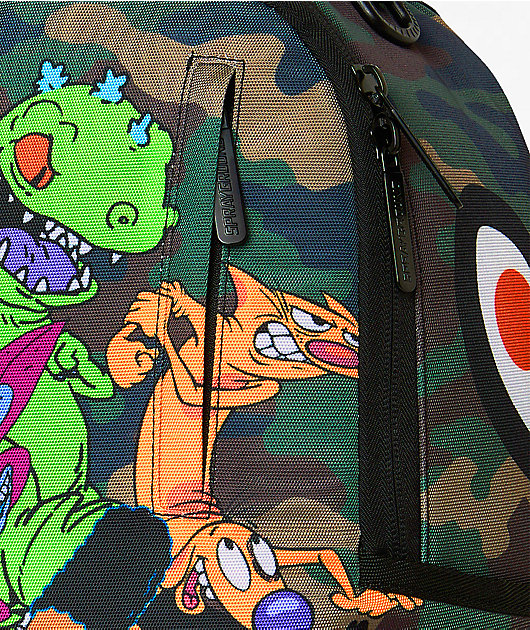 Sprayground x Nickelodeon 90s Nick Graffiti Camo Backpack
