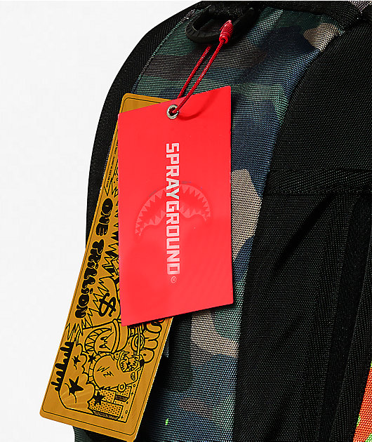 Sprayground x Nickelodeon 90s Nick Graffiti Camo Backpack