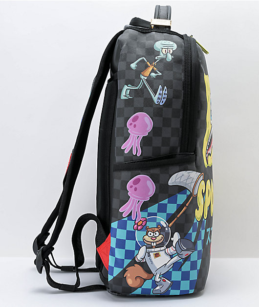 Sprayground Nicktoons Bust Through Checkers Backpack