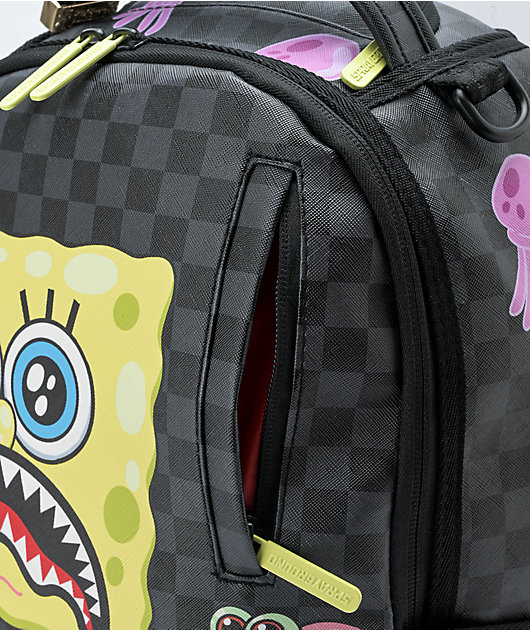 Spongebob print canvas backpack - SPRAYGROUND - Girls