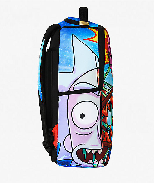 Sprayground リックアンドモーティ Sprayground x Rick And Morty Split Backpack | Zumiez
