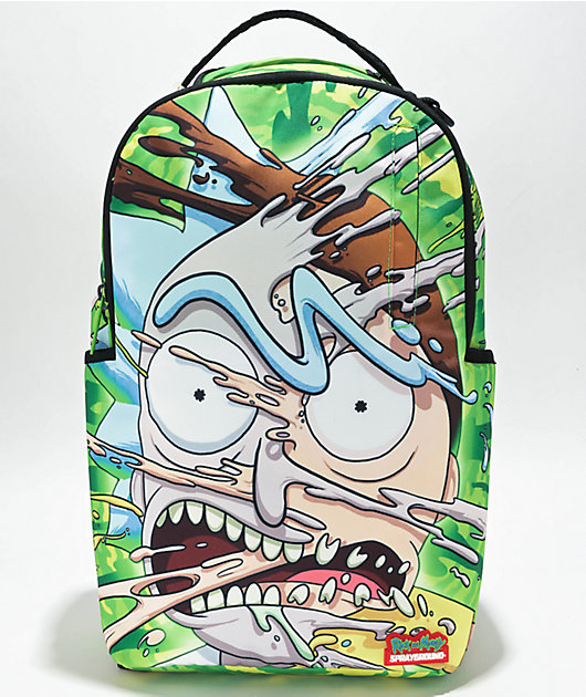 Sprayground x Rick and Morty Merge Backpack Zumiez