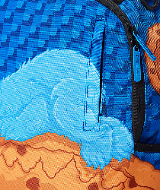 sprayground backpack cookie monster