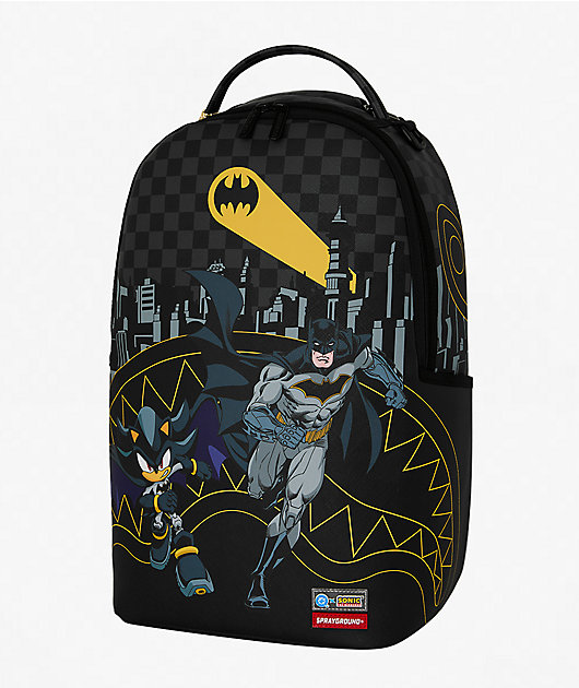 Sprayground x Sonic x Batman Backpack