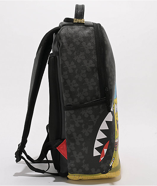 Sprayground x SpongeBob SquarePants Black Backpack