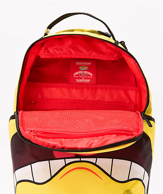 Sprayground x SpongeBob SquarePants Patch Eyes Backpack