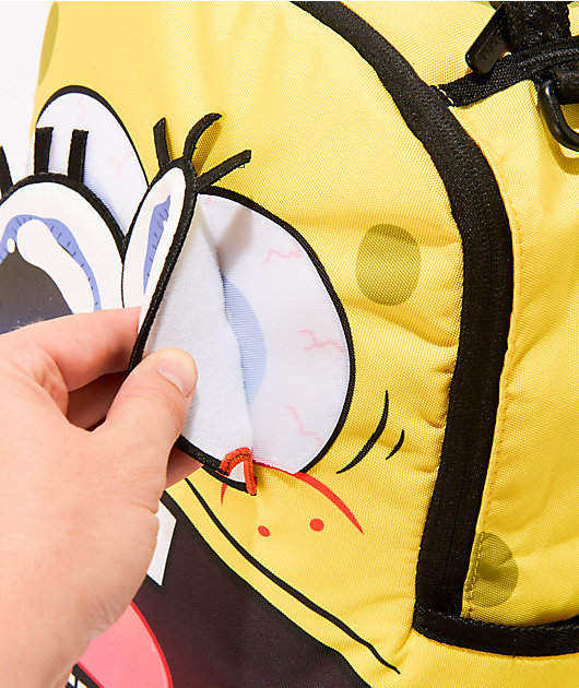 Sprayground x SpongeBob SquarePants Patch Eyes Backpack | Zumiez