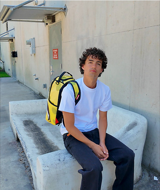 Sprayground x SpongeBob SquarePants Patch Eyes Backpack video