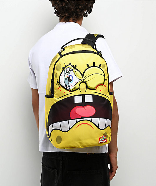 Sprayground x SpongeBob SquarePants Patch Eyes Backpack