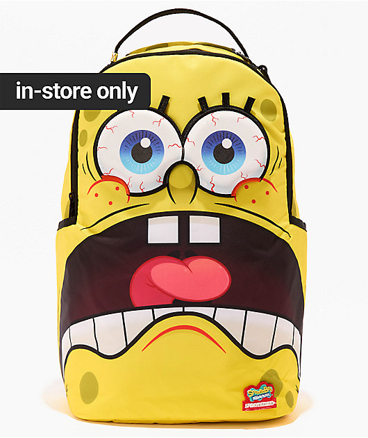 SPRAYGROUND✖️SPONGEBOB Sprayground x SpongeBob SquarePants Patch Eyes Backpack | Zumiez
