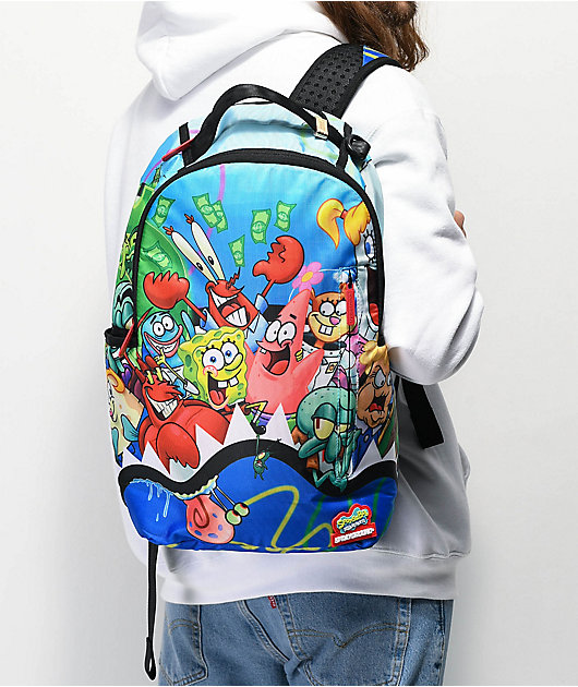 Spongebob Squarepants Shark Squad Backpack