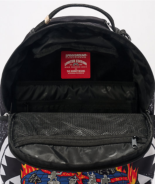 Sprayground x Stranger Things Hellfire Backpack | Zumiez Sprayground x Stranger Things Hellfire Backpack | Zumiez