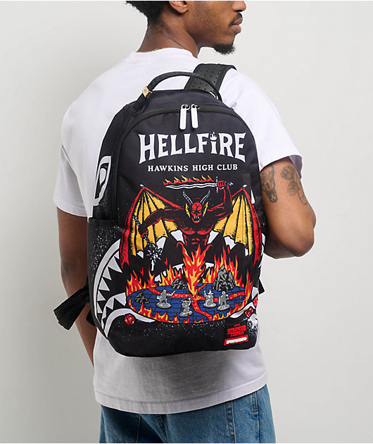 Sprayground x Stranger Things Hellfire Backpack