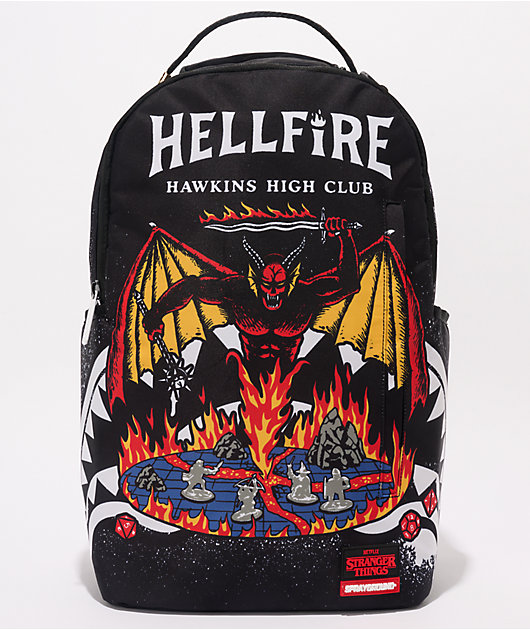 Sprayground x Stranger Things Hellfire Backpack | Zumiez