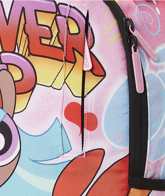 Sprayground x The Powerpuff Girls On The Run Pink Backpack 