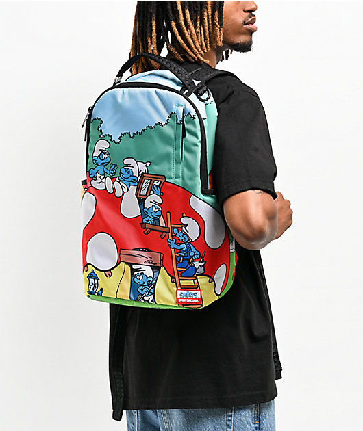 Sprayground x The Smurfs Mushroom Backpack | Zumiez