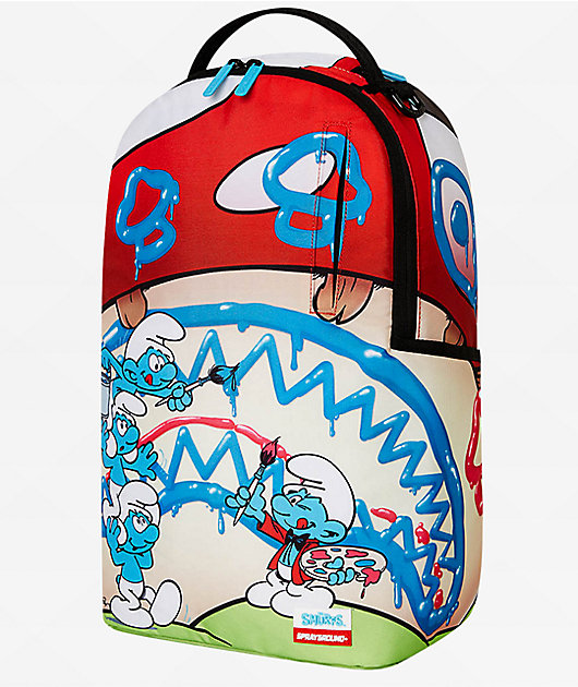 Sprayground x The Smurfs Painting Backpack | Zumiez