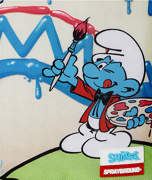 SPRAYGROUND スプレイグラウンド x スマーフ Sprayground x The Smurfs Painting Backpack | Zumiez