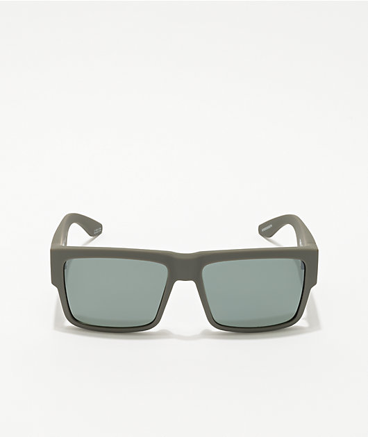 Spy Cyrus Soft Matte Dark Grey & HD Plus Gray Green Polarized