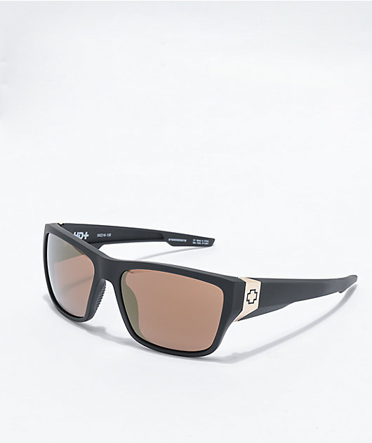 Spy Dirty Mo 2 25th Anniversary Black & Plus Gold Sunglasses