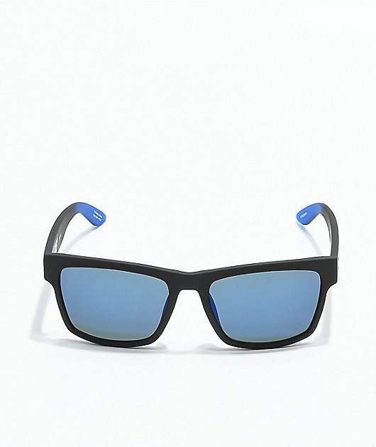 Spy Haight 2 Soft Matte Black & Blue Sunglasses