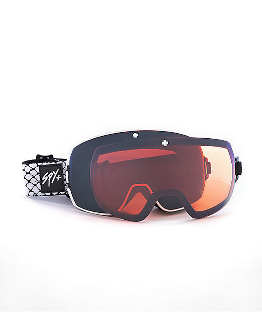 Spy Legacy Viper White & Happy Grey Snowboard Goggles